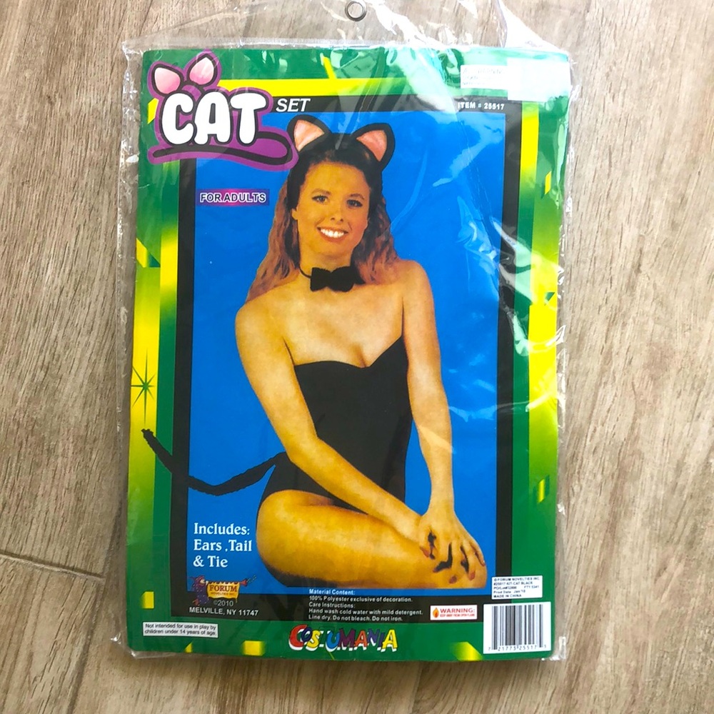 Cat Costume NWT